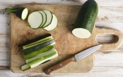 Courgettes sautées aux noix