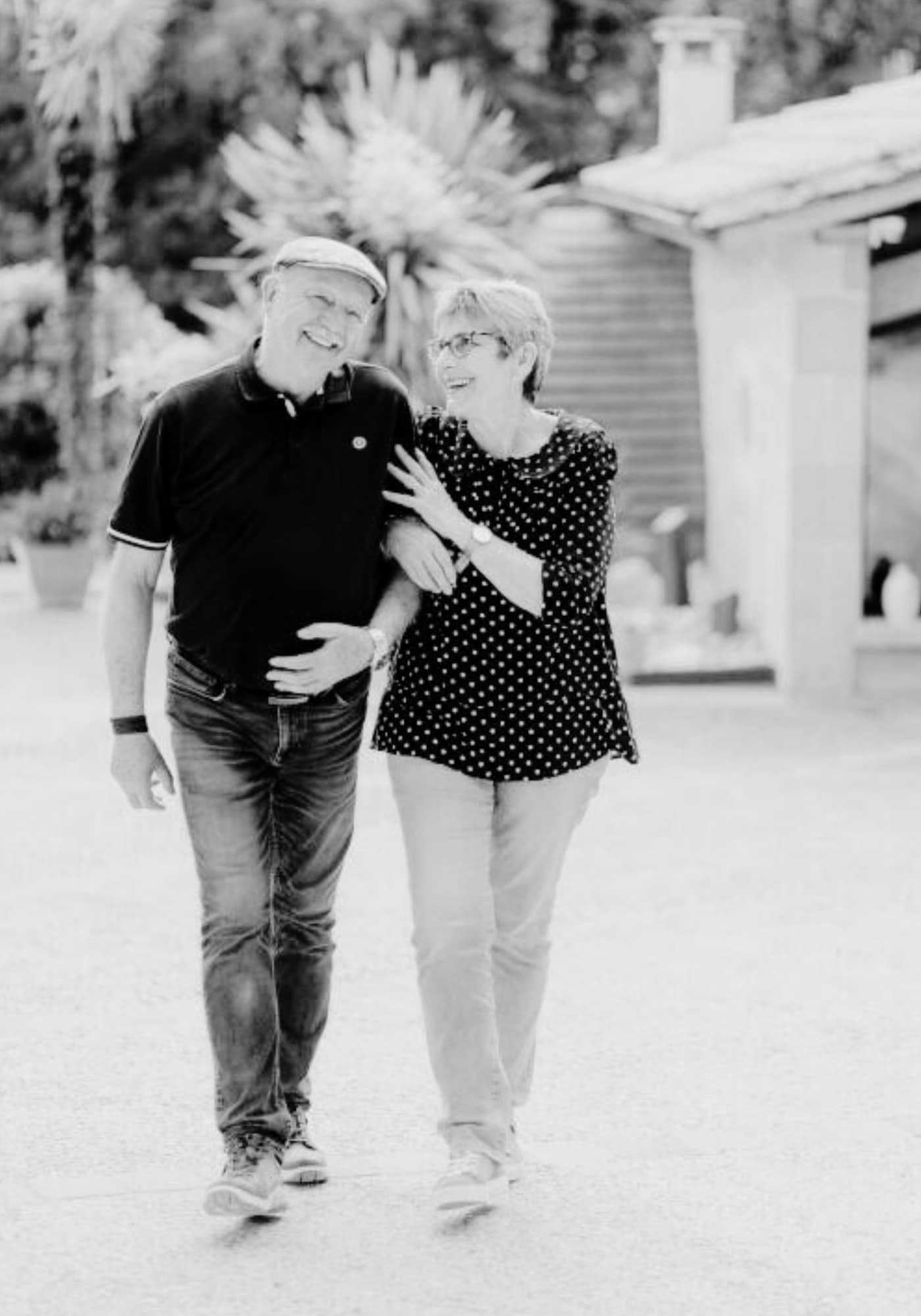 Photo Monique et Lux CHARBONNEL, les parents de Laurent