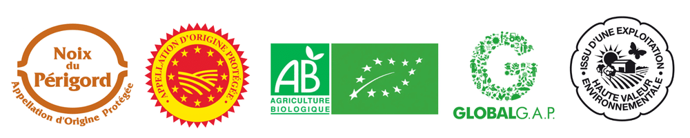 Labels et certifications de Dordogne Noix
